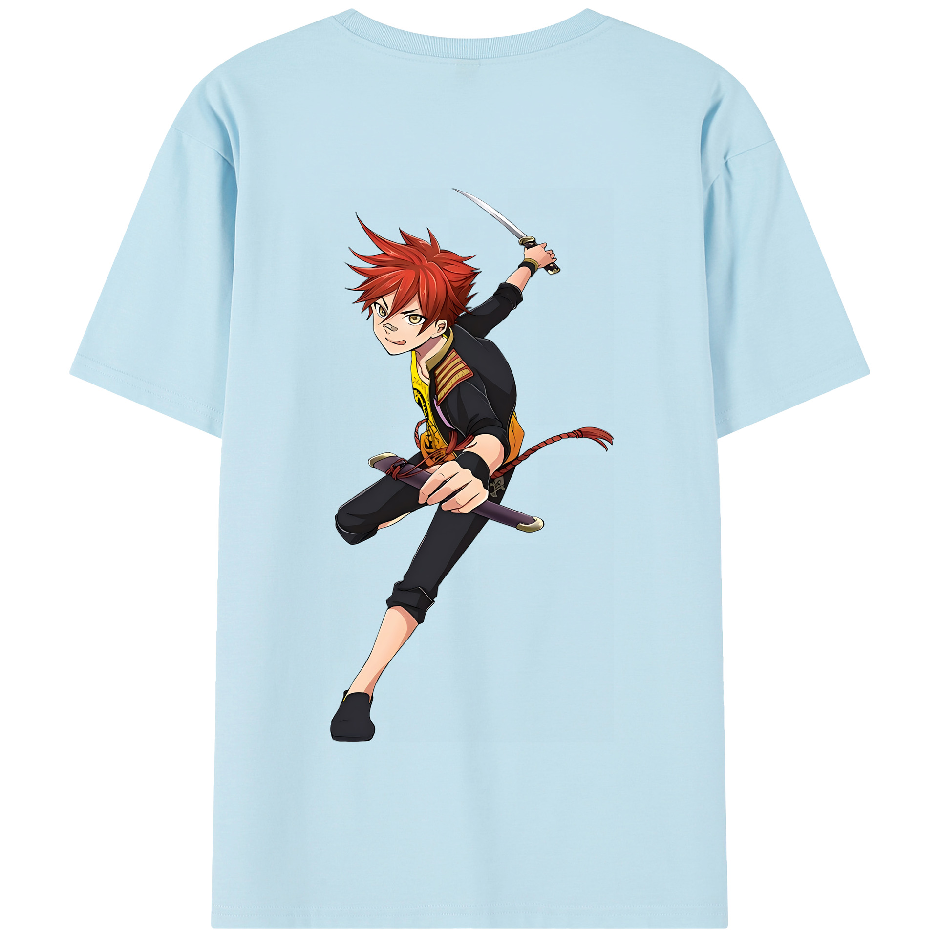 （画像用） 刀剣乱舞 Touken Ranbu 綿100％半袖Tシャツ（背面プリント）